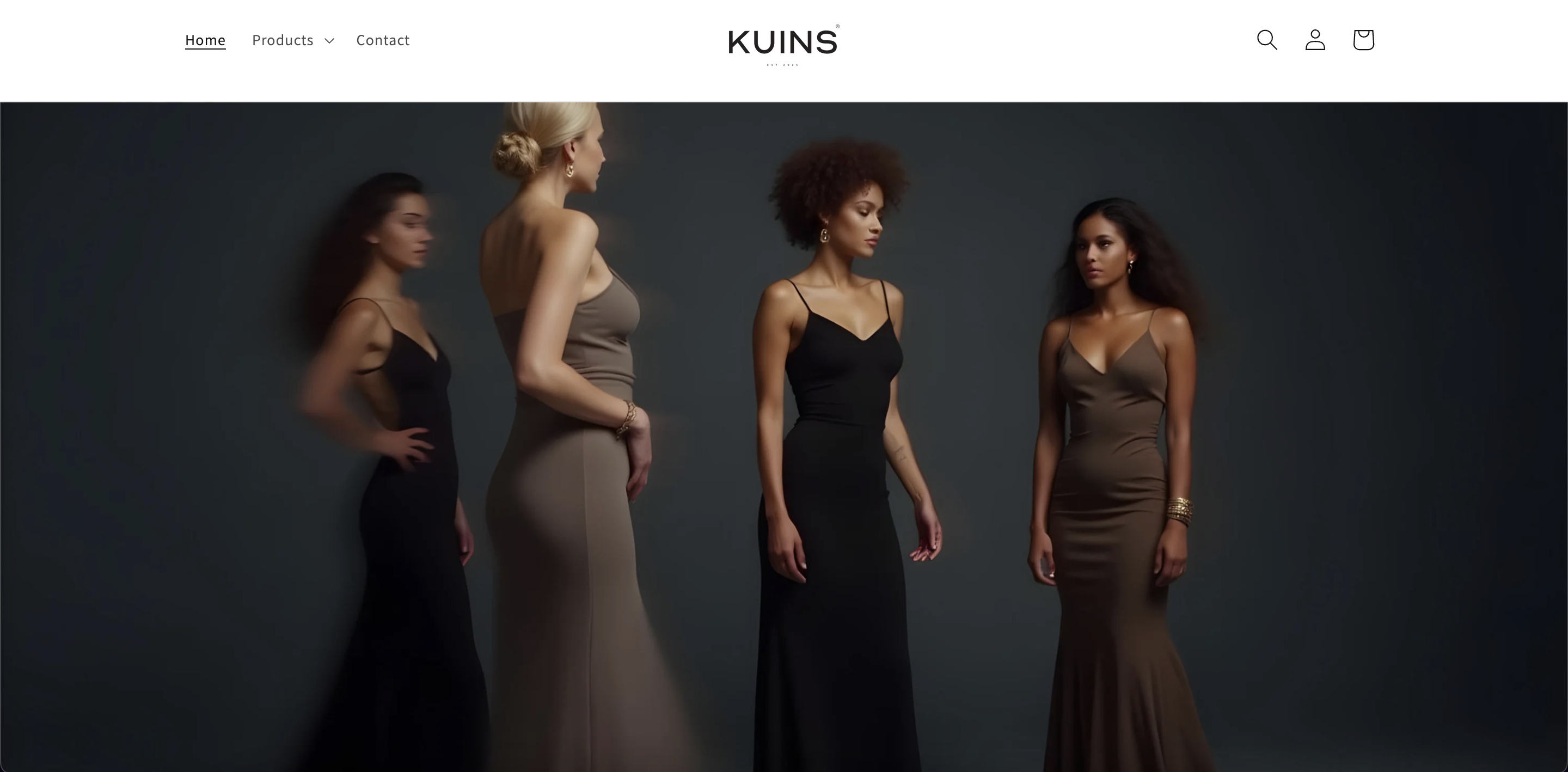 Kuins Wear website